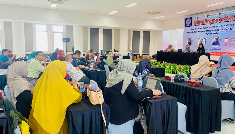 LPPM Universitas BSI Gelar Bimbingan Teknis Penyusunan Proposal Hibah Penelitian Dan Pengabdian Kepada Masyarakat Pendanaan Internal 2024