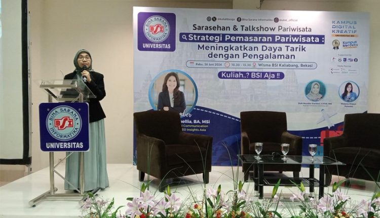 Melalui Sarasehan dan Talkshow Pariwisata, Universitas BSI Dukung Pembelajaran Partisipatif dan Kolaboratif
