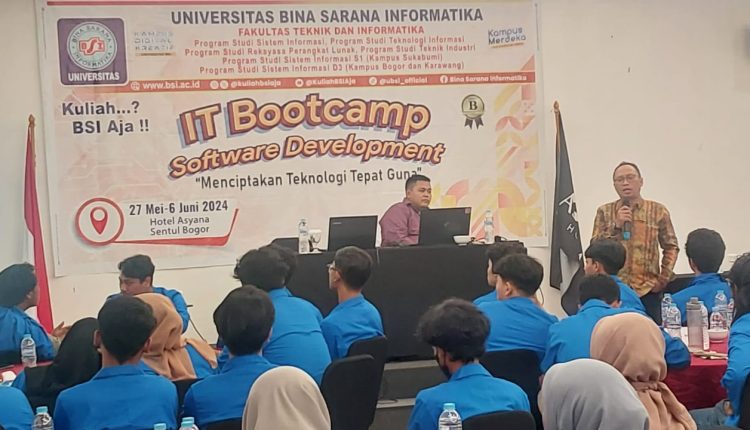 Mahasiswa Universitas BSI Dibekali Ilmu Business Analyst Dalam Kegiatan IT Bootcamp
