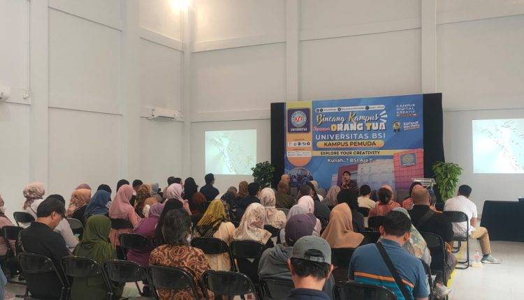 Seru! Ngulik Bareng Bersama Orang Tua dan Universitas BSI Kampus Pemuda Penuh Motivasi