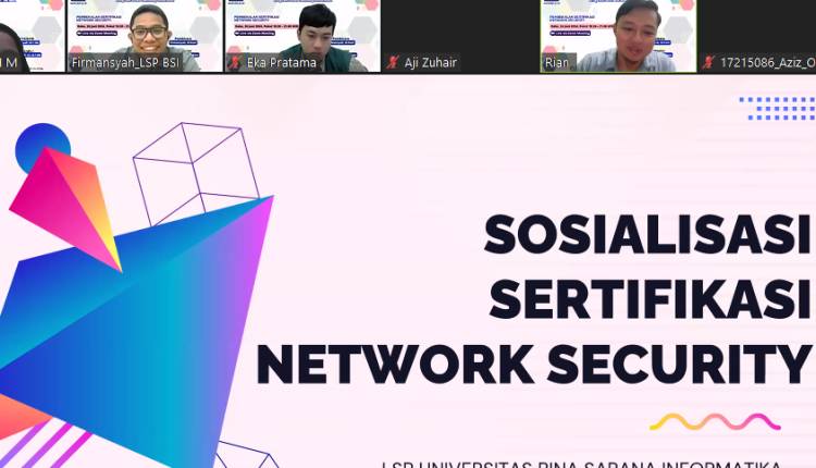 Sosialisasi Sertifikasi Network Security Untuk Mahasiswa