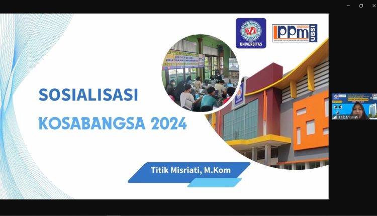 Kosabangsa 2024 Jadi Platform Bertukar Pikiran Dosen Terkait Riset dan Pengabdian Masyarakat