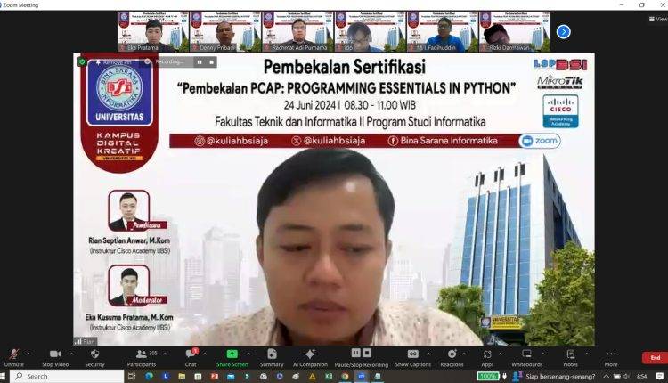Mahasiswa Semakin Siap Hadapi Sertifikasi Python