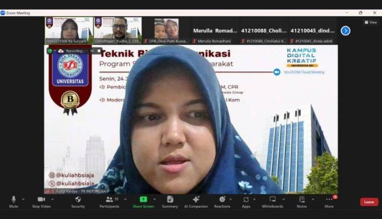 Tunjang Karier Dalam Public Relations, Universitas Bekali Mahasiswa Keterampilan Riset Komunikasi