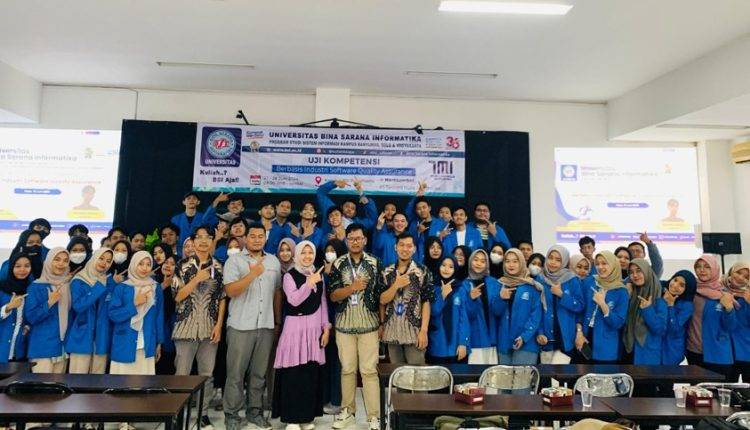 Siap Kerja Sesuai Standar Industri, Mahasiwa Ikuti Uji Kompetensi Software Quality Assurance