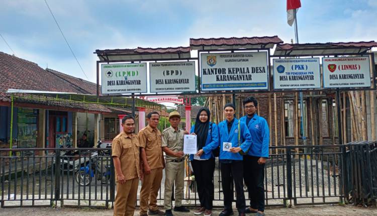 mahasiswa hadirkan aplikasi simpemasa buat masyarakat desa karanganyar