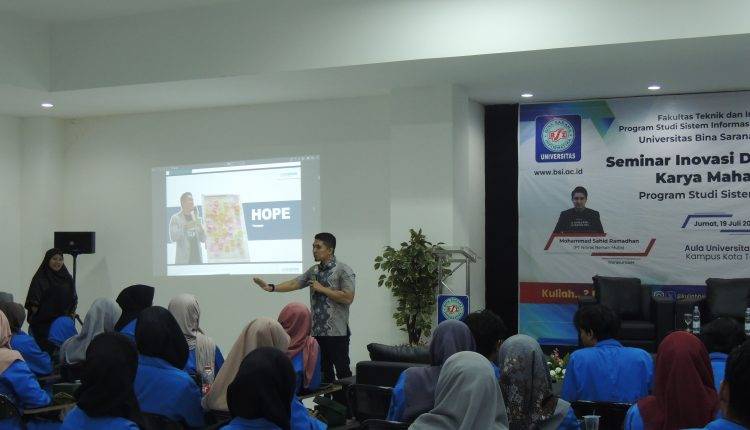 Universitas BSI Dorong Mahasiswa Siapkan Potensi di Bidang Kewirausahaan Digital, Melalui Seminar Inovasi dan Pameran Karya