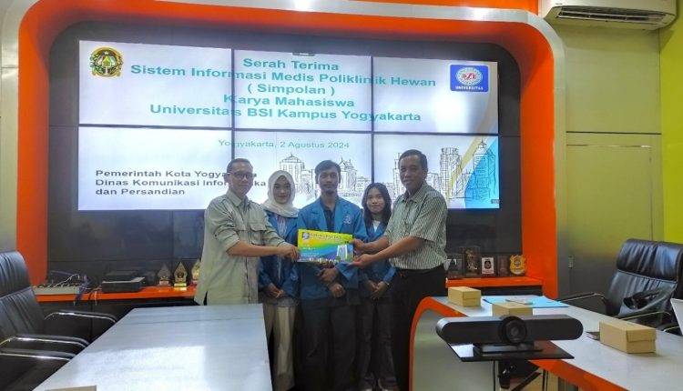 Aplikasi SIMPOLAN Karya Mahasiswa Universitas BSI untuk Dinas Komunikasi Informatika dan Persandian Kota Yogyakarta