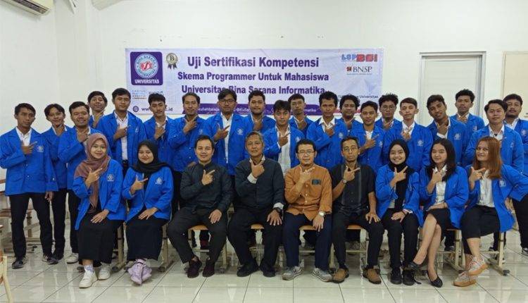 Bekal Meniti Karier Mahasiswa Universitas BSI Ikuti Sertifikasi Kompetensi