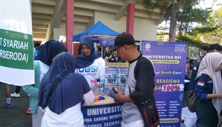 Universitas BSI Kampus Tasikmalaya Gelar Open Booth, Heboh dapat Peluang Beasiswa Hingga 100%
