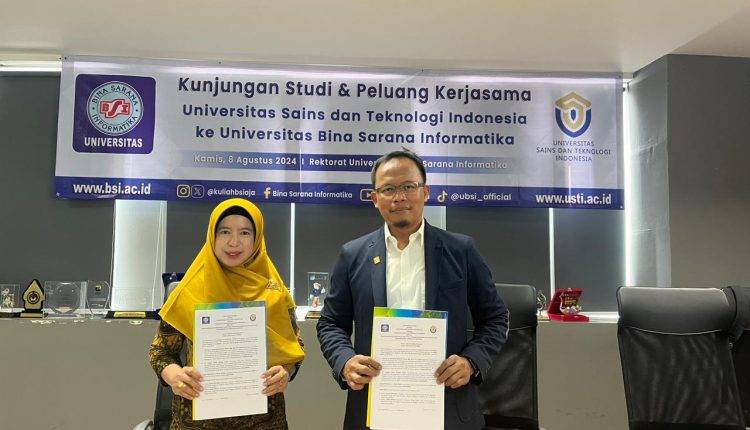 Universitas BSI dan Universitas Sains dan Teknologi Indonesia Tandatangani Nota Kesepahaman untuk Kolaborasi Pendidikan, Penelitian, dan Pengabdian Masyarakat