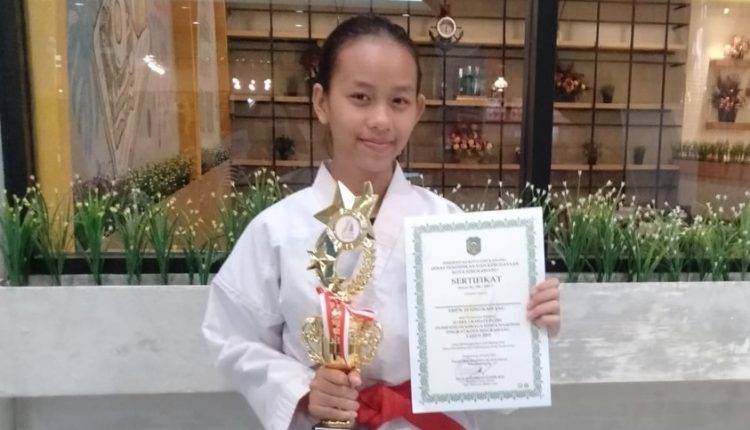 Siswi Berprestasi dalam Karate, Tea Julia Orlinda, Bangga Menjadi Mahasiswa Baru Universitas BSI Kampus Pontianak