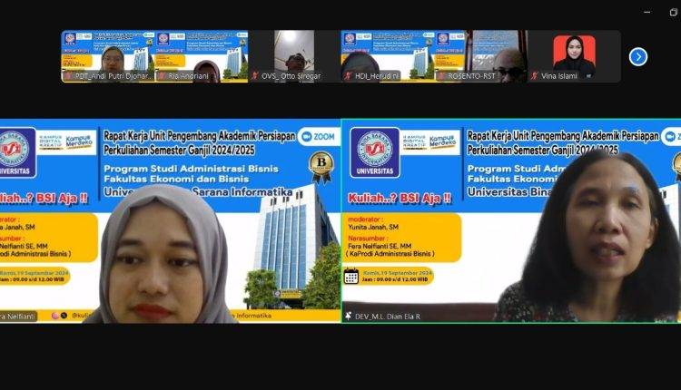 Strategi UPA untuk Perkuliahan Semester Gasal 2024/2025 “Inovasi dalam Administrasi Bisnis”