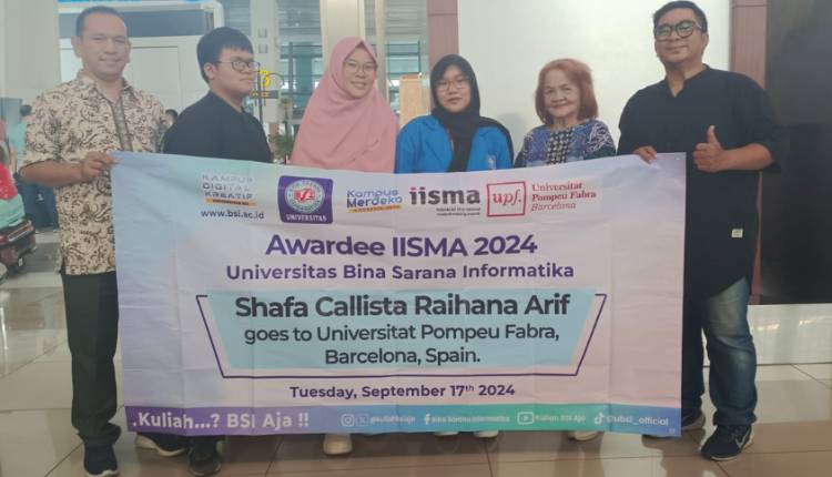 Callista Mahasiswi Universitas BSI, Berangkat ke Spanyol Untuk Kuliah UPF Barcelona, Lewat Program IISMA sebagai Penerima Beasiswa IISMA 2024