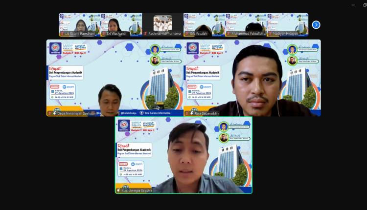 Menjaga Kualitas Pendidikan Unggul Prodi Sistem Informasi Akuntansi Universitas BSI Gelar Rapat Unit Pengembangan Akademik
