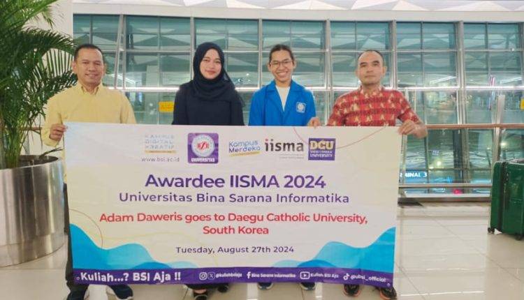 Mahasiswa Program Studi Administrasi Bisnis Awardee IISMA 2024 Resmi Berangkat ke Daegu Catholic University, South Korea