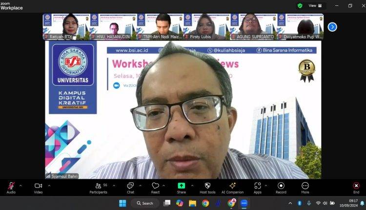 Tingkatkan Penelitian Ilmiah, Prodi Akuntansi Universitas BSI Selenggarakan Workshop Pengolahan Data Panel Menggunakan Eviews 13