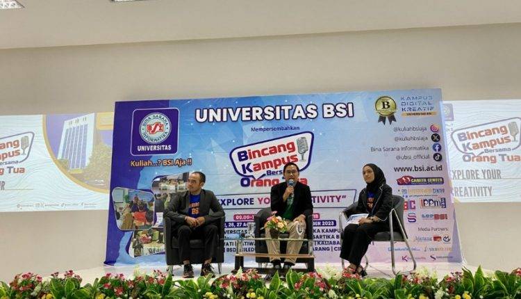 Universitas BSI Kupas Tuntas Seputar Dunia Kampus Melalui Bincang Kampus Bersama Orang Tua (BKOT)