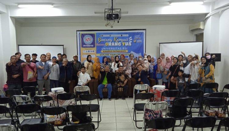 Bincang Kampus Bersama Orang Tua (BKOT) Universitas BSI Perkuat Komunikasi Demi Raih Kesuksesan Anak