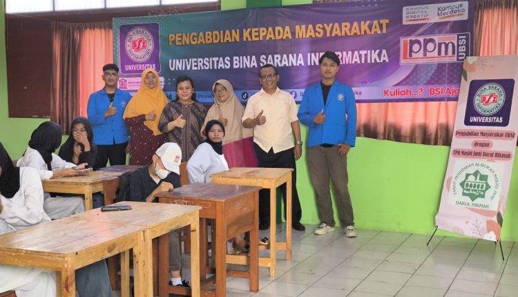Dosen Universitas BSI Gelar Pengabdian kepada Masyarakat di TPQ Darul Hikmah Depok