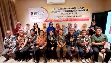 Meningkatkan Standar, LSP Universitas BSI Berpartisipasi dalam Pelatihan Pengelolaan LSP Angkatan III BNSP