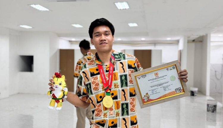 Reihan Andhiko Firli Mahasiswa BSI yang Mengguncang PON dengan Emas Voli Indoor