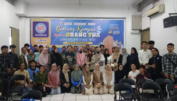 Universitas BSI Kampus Cikarang Sukses Gelar Acara "Bincang Kampus Bersama Orang Tua"
