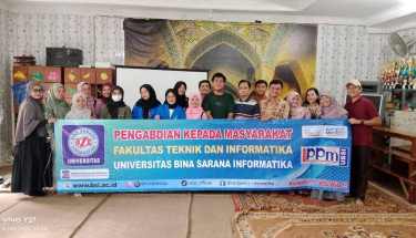 Dosen Universitas BSI Laksanakan Sosialisasi Pembuatan Proposal Kegiatan dengan Artificial Intelligence (AI) untuk Remaja Masjid Baitul Halim, Kel. Tegal Parang