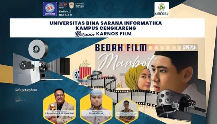 Bedah Film Marbot di Universitas BSI
