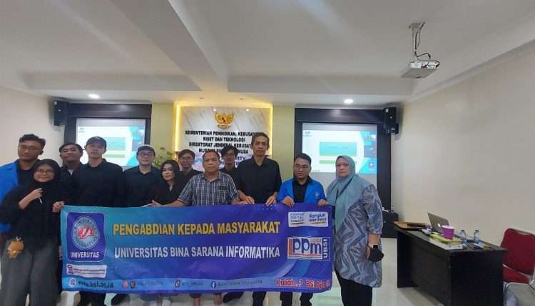 Dosen Universitas BSI Adakan Pelatihan Meningkatkan Kesadaran Masyarakat terhadap Kejahatan Cybercrime pada M-Banking