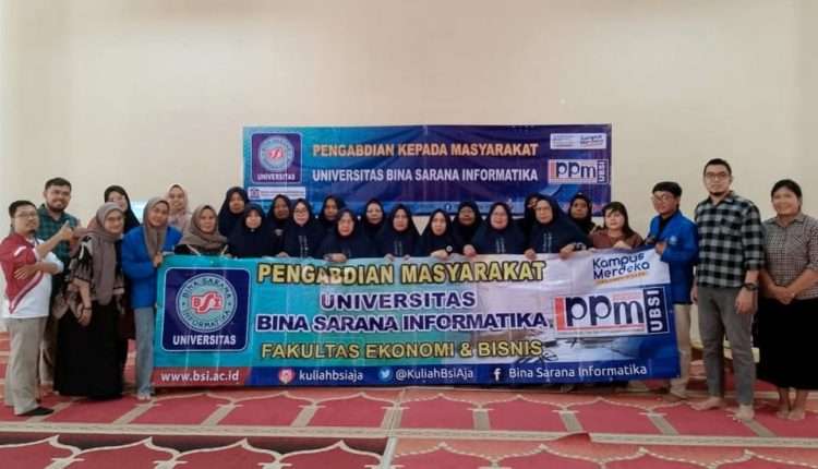 Dosen Universitas BSI Berikan Pelatihan Standar Akuntansi Keuangan bagi Pelaku UMKM di Lembaga Keuangan Mikro Syariah Pondok Karya Pembangunan DKI Jakarta