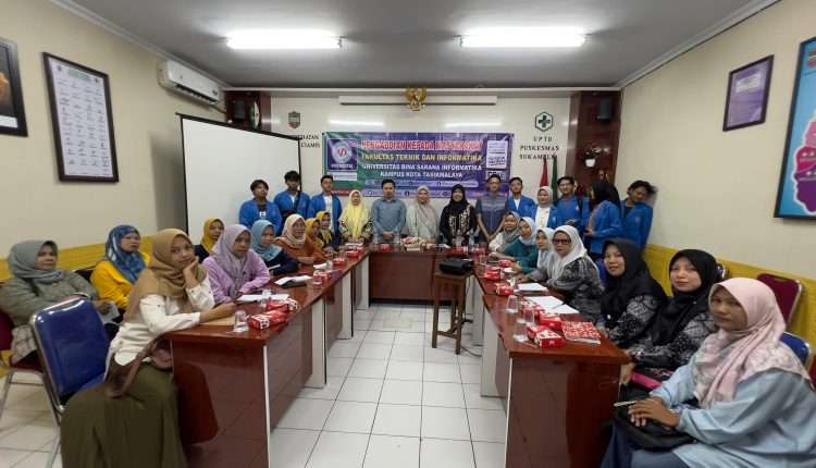 Universitas BSI Kampus Tasikmalaya Gelar Workshop Aplikasi Stunting untuk Kader Posyandu di UPTD Puskesmas Sukamulya, Kecamatan Cihaurbeuti, Kabupaten Ciamis
