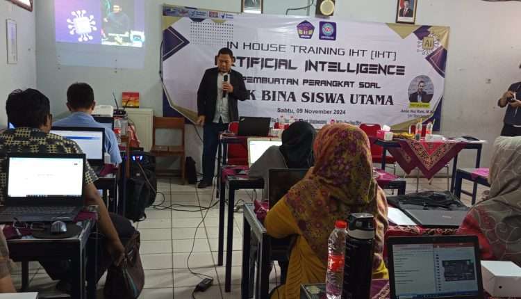 Guru Lebih Melek Teknologi: Universitas BSI Kampus Kaliabang Gelar Workshop AI di SMK Bina Siswa Utama