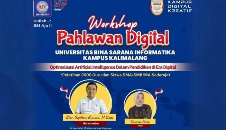 Universitas BSI Kampus Kalimalang Siap Wujudkan Pendidikan Cerdas dengan AI di Era Digital