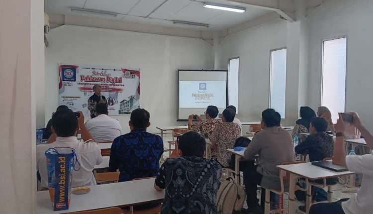 Workshop Pahlawan Digital Universitas BSI Kampus BSD Berjalan Interaktif dan Inspiratif