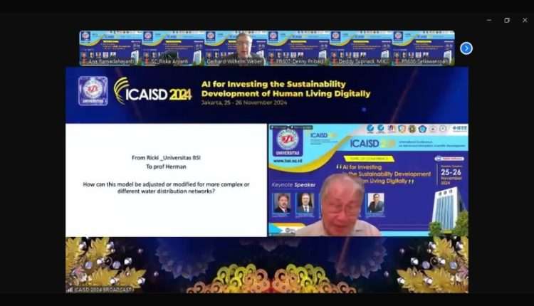 Antusiasme Peserta Memuncak di ICAISD 2024 Universitas BSI: Menggali Potensi AI untuk Pembangunan Berkelanjutan di Era Digital
