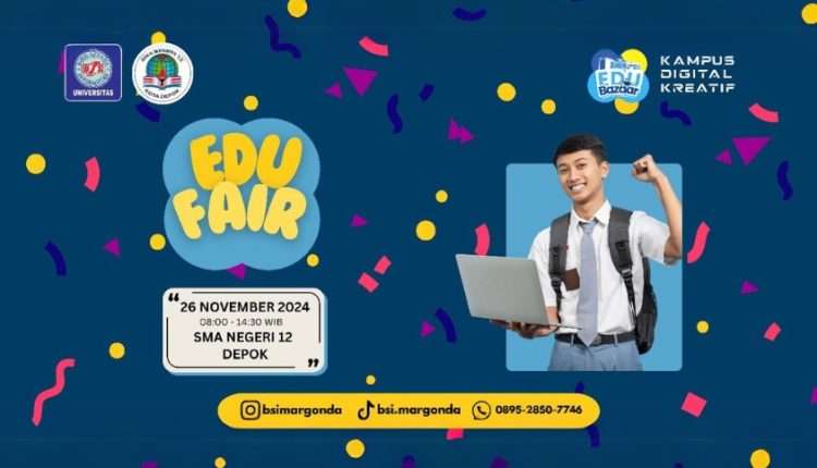 Universitas BSI Margonda Meriahkan Edufair di SMA Negeri 12 Depok
