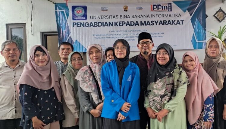 Dosen UBSI Kenalkan Aplikasi DAWIS