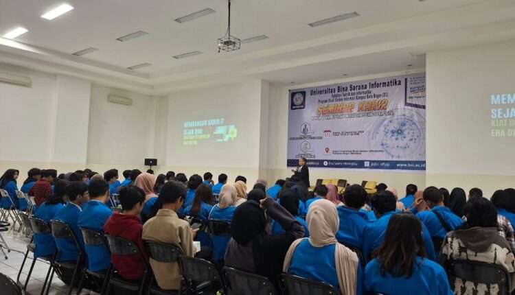 Membangun Karir IT Sejak Dini: Seminar Karir dan Peluang di Era Digital di UBSI Kampus Kota Bogor