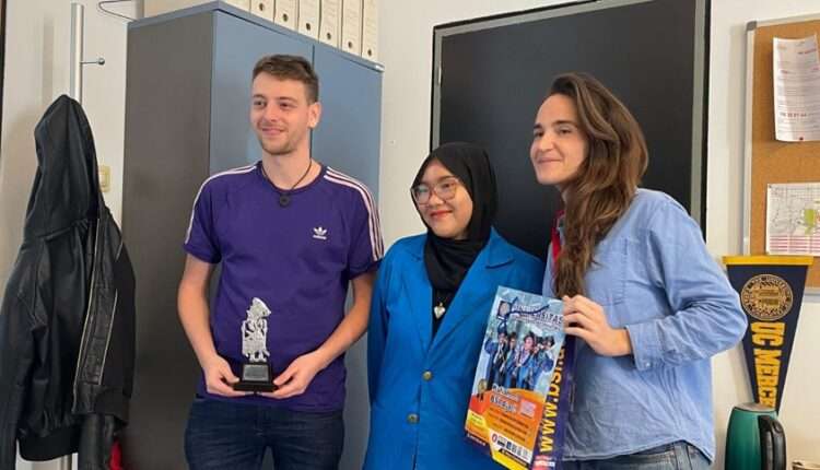 Shafa Callista Raihana Arif, Awardee IISMA 2024, Persembahkan Cindera Mata Indonesia di Universitat Pompeu Fabra, Barcelona