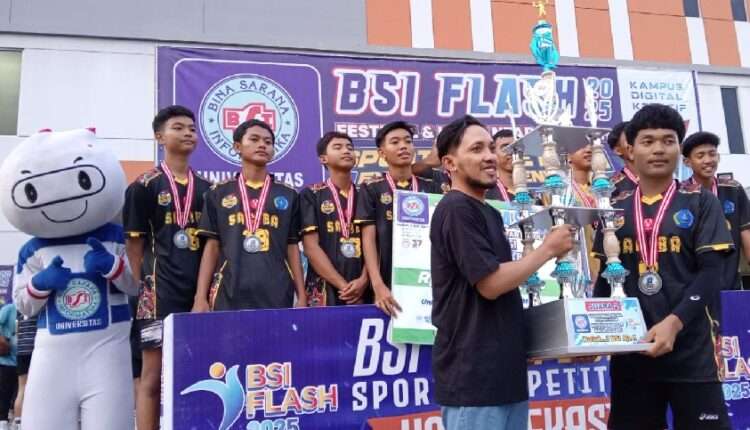 Tim Voli Putra SMKN 1 Cikarang Barat Raih Juara 2 di BSI Flash 2025: Chemistry dan Kekompakan Jadi Kunci Sukses