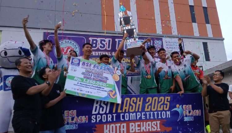 SMK Nurul Azhar Taklukkan BSI Flash 2025 dengan Kemenangan Spektakuler di Lapangan Voli