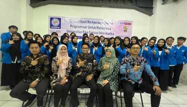 Sukses! Sertifikasi Kompetensi Skema Programmer di Prodi Sistem Informasi UBSI Kampus Tasikmalaya
