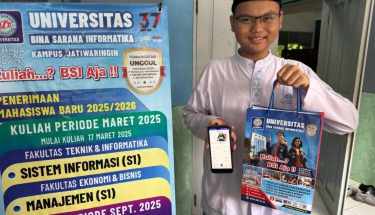 Siswa SMK PKP 1 Jakarta, Langsung Daftar Prodi Sistem Informasi S1 UBSI: Akreditasinya Unggul, Peluang Karirnya Luas!