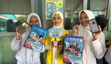Sukses Ramaikan Edufair SMK PKP 1 Jakarta, UBSI Kampus Jatiwaringin Cetak Generasi Digital Masa Depan