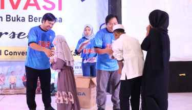 Universitas BSI Gelar Santunan Anak Yatim & Dhuafa dalam Ormik Semot BSI 2025
