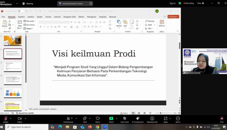 Persamaan Persepsi Program Studi Penyiaran: Meningkatkan Sinergi Pendidikan di Era Industri Kreatif