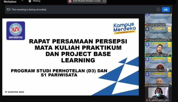 Harmonisasi Kurikulum untuk Menjawab Tantangan Industri Perhotelan: Langkah Strategis Fakultas Ekonomi dan Bisnis UBSI