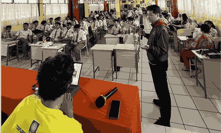 UBSI Kampus Jatiwaringin Siap Cetak Generasi Kreatif Lewat Workshop Digital di SMAN 48 Jakarta