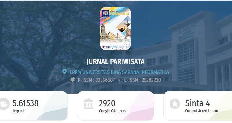jurnal pariwisata